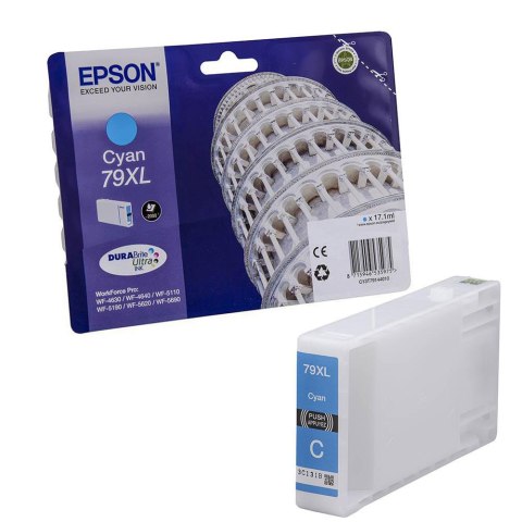 Tusz Epson T7902 do WP-5110/5190/5620/5690 | 17 ml | cyan