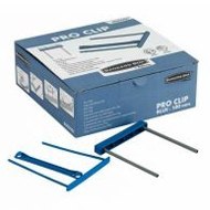 Fellowes klipsy do spinania dokumentów PRO 100mm z rączką | białe | 100szt.