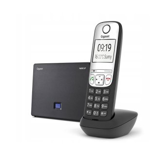Gigaset telefon bezprzewodowy A690A IP BASE| czarny