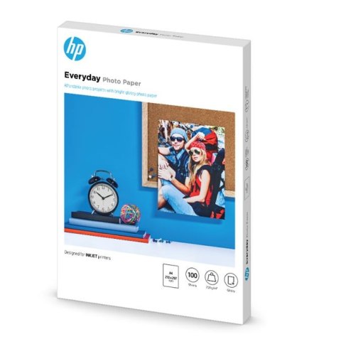 Papier HP fotograficzny Everyday | błyszczący | 100 str. | A4/210 x 297 mm