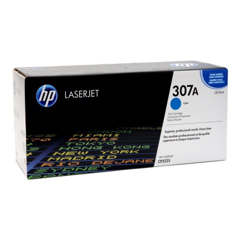 Toner HP 307A do Color LaserJet Professional CP5225 | 7 300 str. | cyan