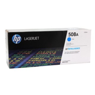 Toner HP 508A do Color LaserJet M552/553 | 5 000 str. | cyan
