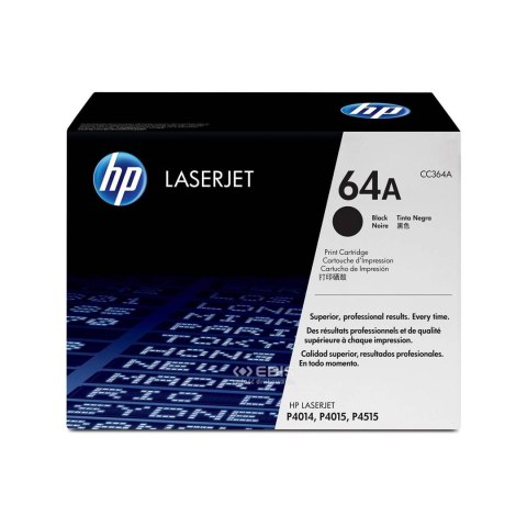 Toner HP 64A do LaserJet P4014/4015/4515 | 10 000 str. | black