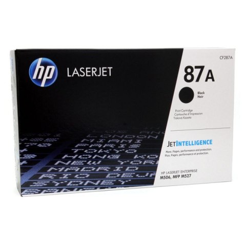 Toner HP 87A do LaserJet Enterprise M506/527 | 8 550 str. | black