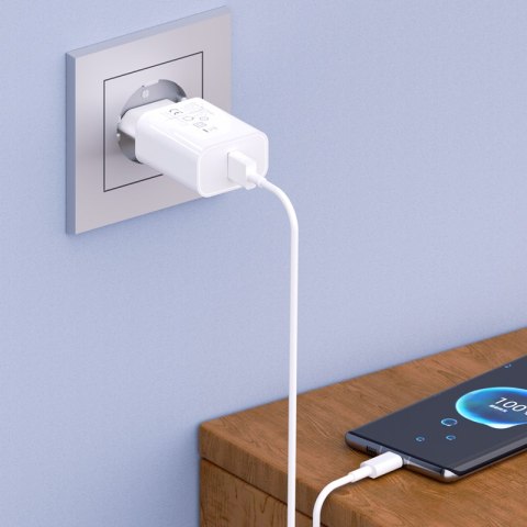 Ładowarka sieciowa QC3.0 | biała