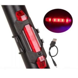 Lampa rowerowa przednia + tylnia 1600lm