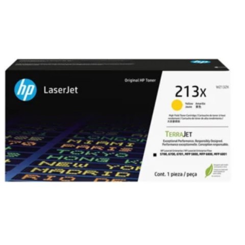Toner HP 213X do Color LaserJet Enterprise 5700dn/6701dn| yellow | 6 000 str.