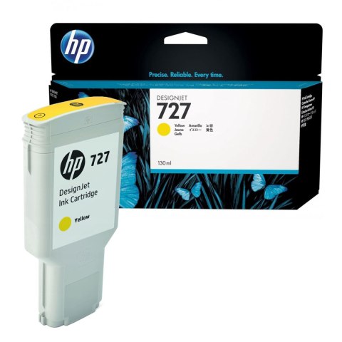 Tusz HP 727 do Designjet T920/1500/2500 | 300ml | yellow