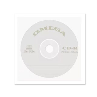Dysk Omega CD-R koperta | 700MB | x52 | 10 szt.