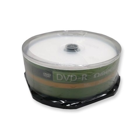 Dysk Omega DVD-R | 4,7GB | x16 | 25 szt.