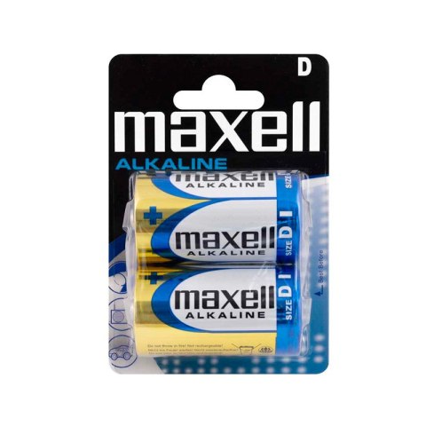 MAXELL Bateria Alkaliczna LR20/D | 2 szt. blister