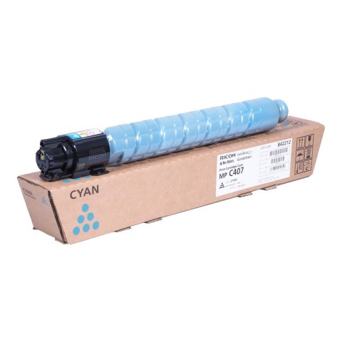 Toner Ricoh do MP C407SPF | 8 000 str. | cyan