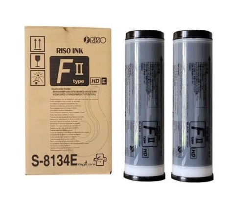 Farba Riso HD FII type E MF9350/MH9350/MZ1070/MZ970 | 2x1000ml | black