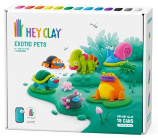 HEY CLAY masa plastyczna Egzotyczne zwierzęta
