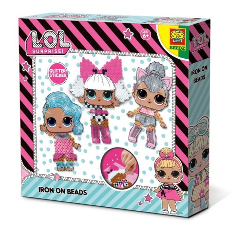 SES Creative Zestaw koralików do prasowanek L.O.L. Surprise