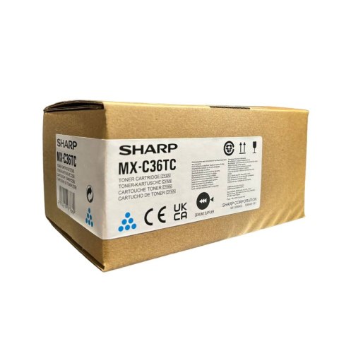 Toner Sharp do MX-C428P| 11 700 str. | cyan