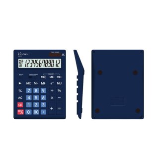 Vector kalkulator KAV VC-12 BU | biurowy | 12 miejsc | Granatowy