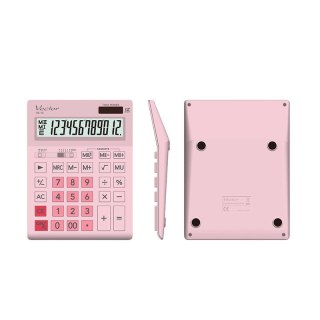 Vector kalkulator KAV VC-12 PK | biurowy | 12 miejsc | Różowy