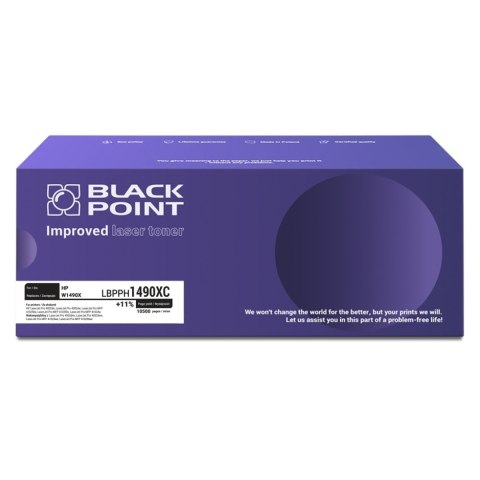Black Point Super Plus toner LBPPH1490XC zastępuje HP W1490X, 10500 stron