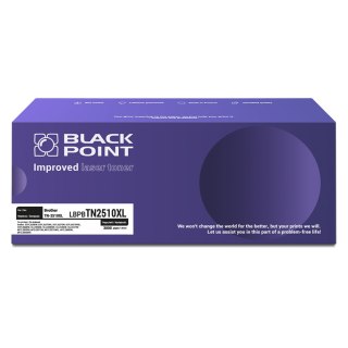 Black Point toner LBPBTN2510XL zastępuje Brother TN-2510XL, 3000 stron, black