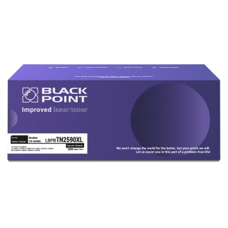 Black Point toner LBPBTN2590XXL zastępuje Brother TN-2590XXL, 5000 stron, black