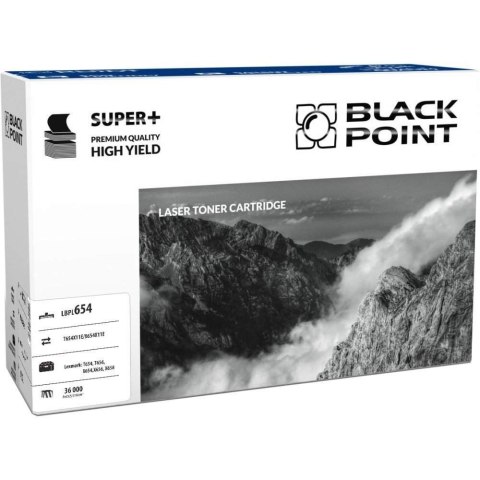Black Point toner LBPL654 zastępuje Lexmark T654/X654H11E, 36000 stron