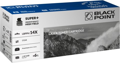 Black Point toner LBPPH14X zastępuje HP CF214X, 18500 stron