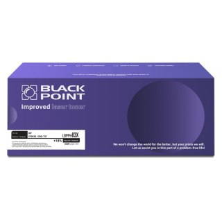 Black Point toner LBPPH83X zastępuje HP CF283X / CRG-737, 2600 stron