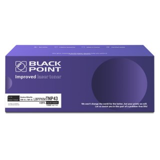 Black Point toner LBPPKMTNP43 zastępuje Minolta TNP-41 / TNP-43, 12500 stron