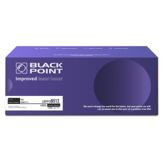 Black Point toner LBPPOB512 zastępuje Oki 45807111, 13000 stron