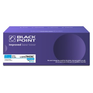 Black Point toner LCBPBTN426C zastępuje Brother TN-426C cyan