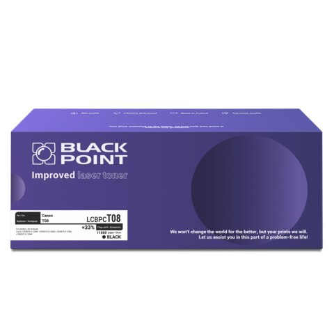 Black Point toner LCBPCT08C zastępuje Canon T08