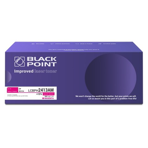 Black Point toner LCBPH2413AM zastępuje HP W2413A, magenta