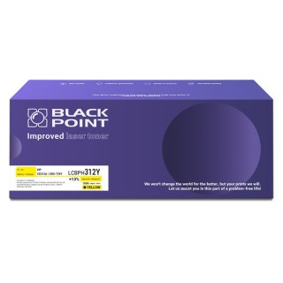 Black Point toner LCBPH312Y zastępuje HP CE312A / CRG-729Y, żółty