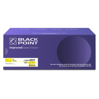 Black Point toner LCBPH352Y zastępuje HP CF352A, żółty