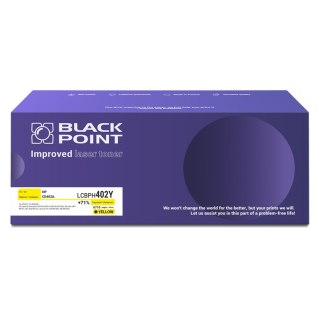Black Point toner LCBPH402Y zastępuje HP CE402A, żółty