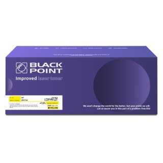 Black Point toner LCBPH412Y zastępuje HP CE412A, żółty
