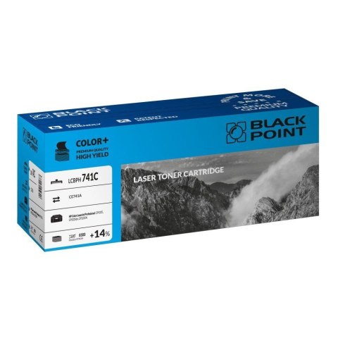 Black Point toner LCBPH741C zastępuje HP CE741A cyan