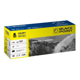 Black Point toner LCBPH742Y zastępuje HP CE742A yellow