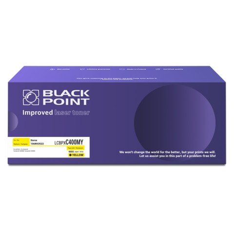 [LCBPXC400MY Toner Black Point Color (Xerox 106R03522) Yellow