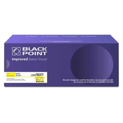 [LCBPBTN247Y] Toner Black Point Color (Brother TN-247Y) yellow