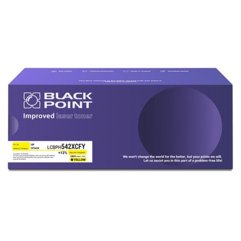 [LCBPH542XCFY] Toner Black Point Color (HP CF542X) yellow