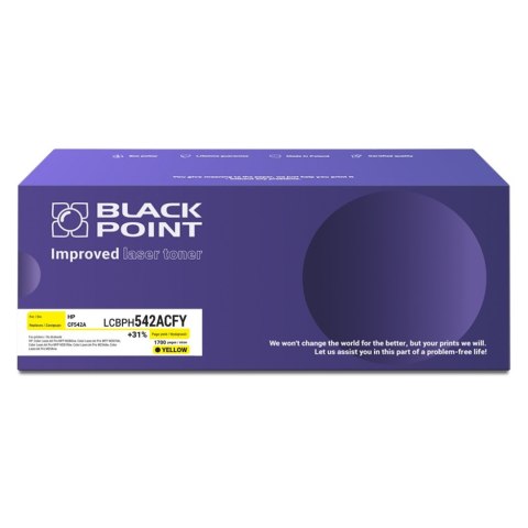 [LCBPH542ACFY] Toner Black Point Color (HP CF542A) yellow