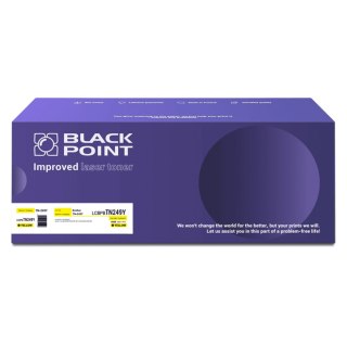 Toner Black Point LCBPBTN249M 
Zastępuje: Brother TN-249M 
Wydajność: 4000 stron 
Kolor: Magenta