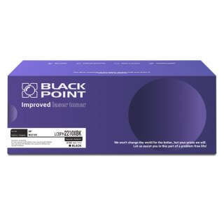 Toner Black Point LCBPH2210XBK 
Zastępuje: HP W2210X 
Wydajność: 3150 stron 
Kolor: Black 
Chip OEM*