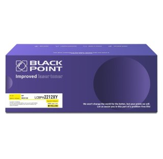 Toner Black Point LCBPH2212XY 
Zastępuje: HP W2212X 
Wydajność: 2450 stron 
Kolor: Yellow 
Chip OEM*