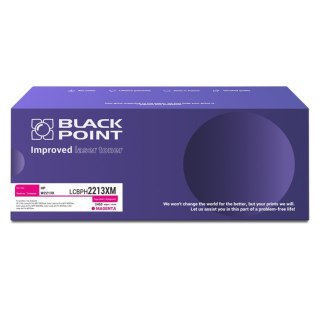 Toner Black Point LCBPH2213XM 
Zastępuje: HP W2213X 
Wydajność: 2450 stron 
Kolor: Magenta 
Chip OEM*
