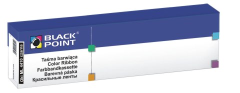 Black Point taśma barwiąca KBPO4410 zastępuje Oki ML 4410, czarna, 12,7 mm / 45 m