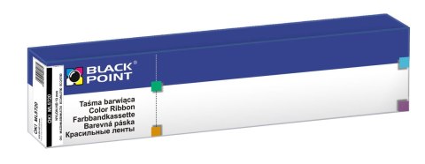 Black Point taśma barwiąca KBPO5720 zastępuje Oki OKI: ML620/ML690/ML5720 eco/ML5790 eco/5790, czarna, 12,7 mm / 15 m