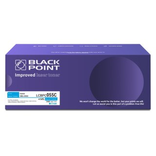 Black Point toner LCBPC055C zastępuje Canon CRG-055C cyan